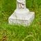 Glitzhome® 21" Holy Cross with Lily Garden Statue